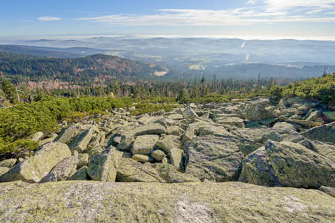 Gemeinde Neureichenau Landkreis Freyung-Grafenau Plöckenstein (Dirschl Johann) Deutschland FRG